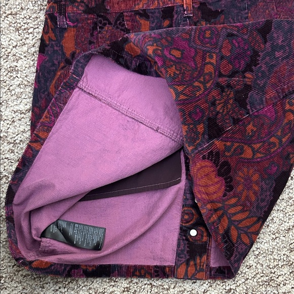 Pilcro Women's Paisley Button-Front Skirt - Picture 8 of 8